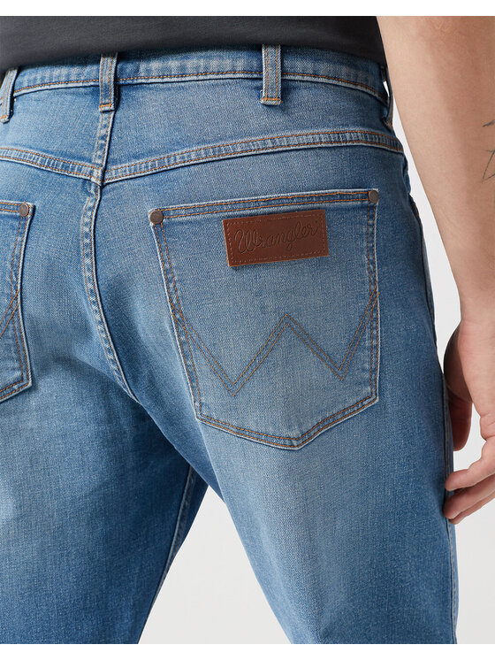 Wrangler Wrangler Jeansy FRONTIER Niebieski Regular Fit