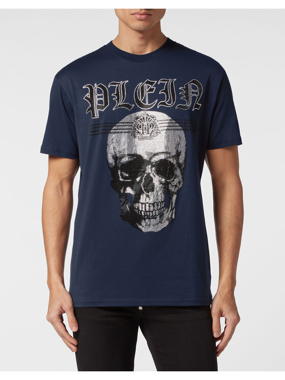 PHILIPP PLEIN PHILIPP PLEIN T-shirt 9829 Celeste Regular Fit