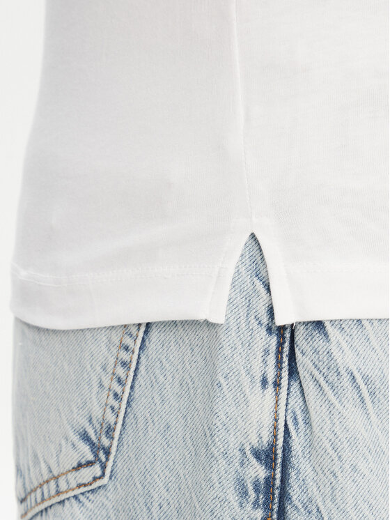 Guess Guess T-krekls W5YI40 I3Z14 Balts Regular Fit