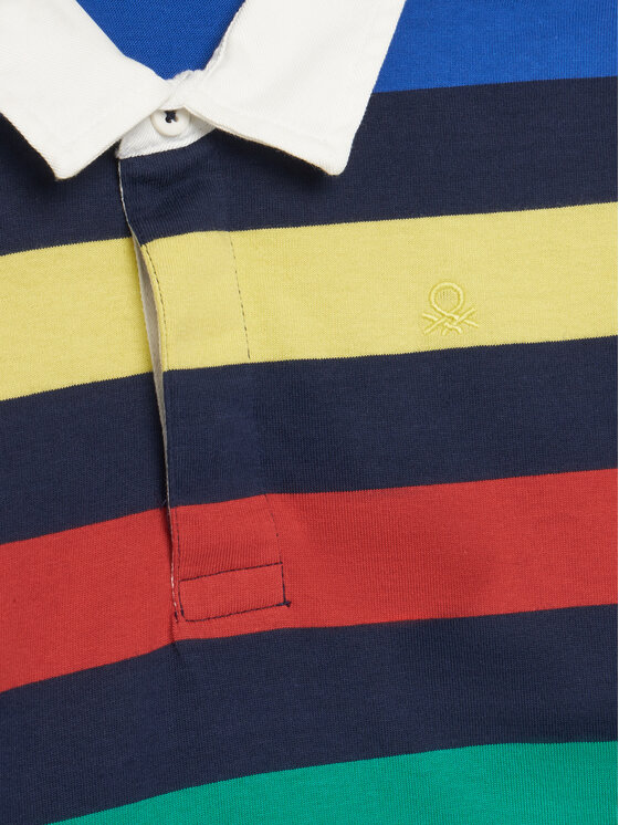 United Colors Of Benetton United Colors Of Benetton Tricou polo 33CKG300Z Colorat Regular Fit