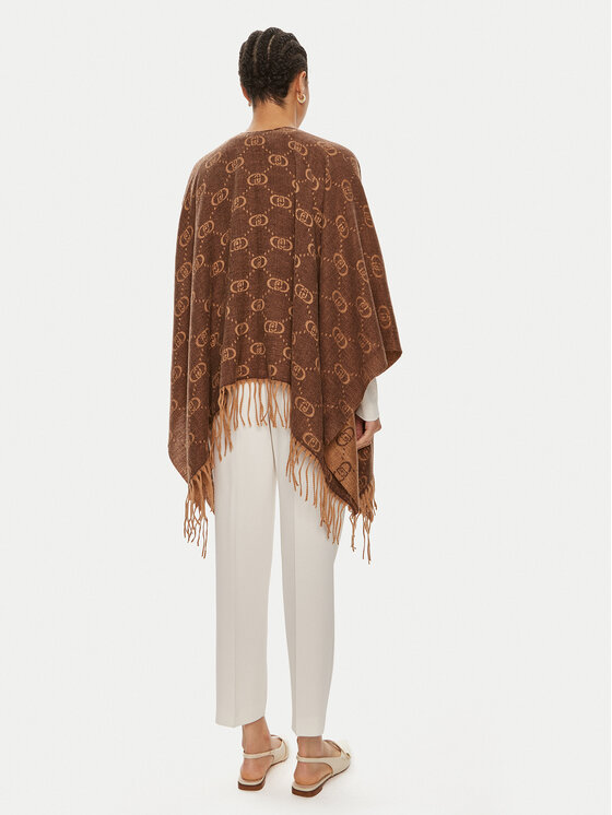 Liu Jo Liu Jo Pontšo 2F4015 T0300 Pruun Relaxed Fit