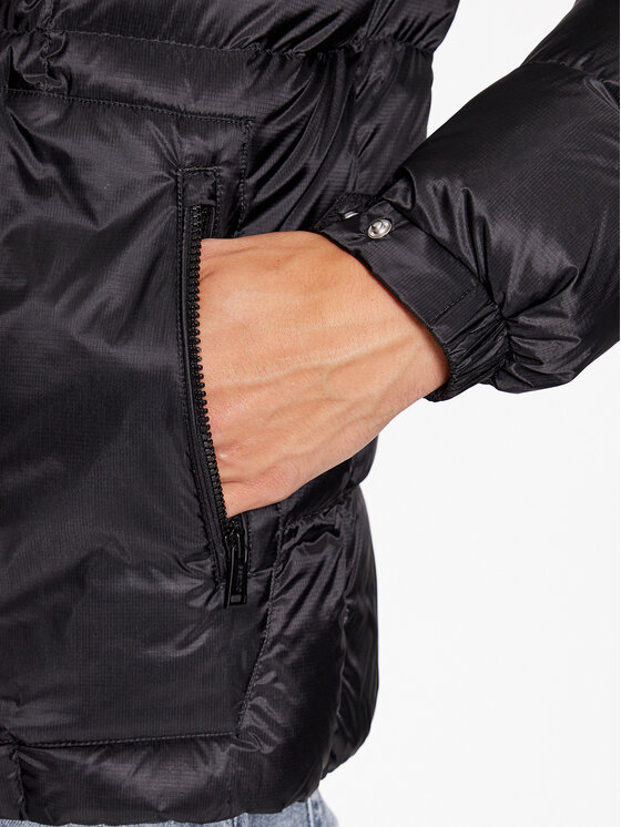 Guess Guess Пуховик M3BL36 WF4F0 Чорний Regular Fit