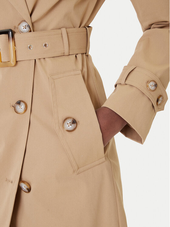 Rinascimento Rinascimento Trench CFC0124671003 Beige Regular Fit