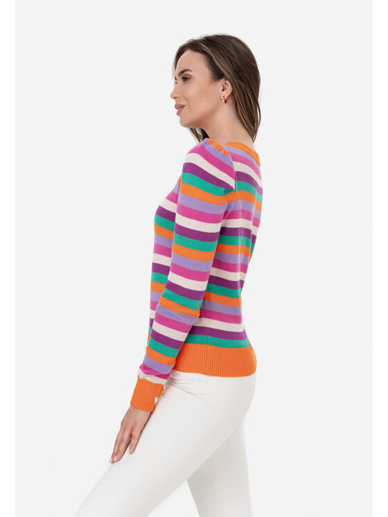 LAURELLA LAURELLA Svetr 6TU040 Barevná Regular Fit