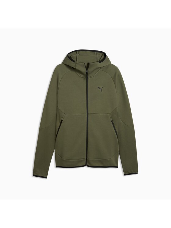 Puma Puma Bluza 693951 Zielony Regular Fit