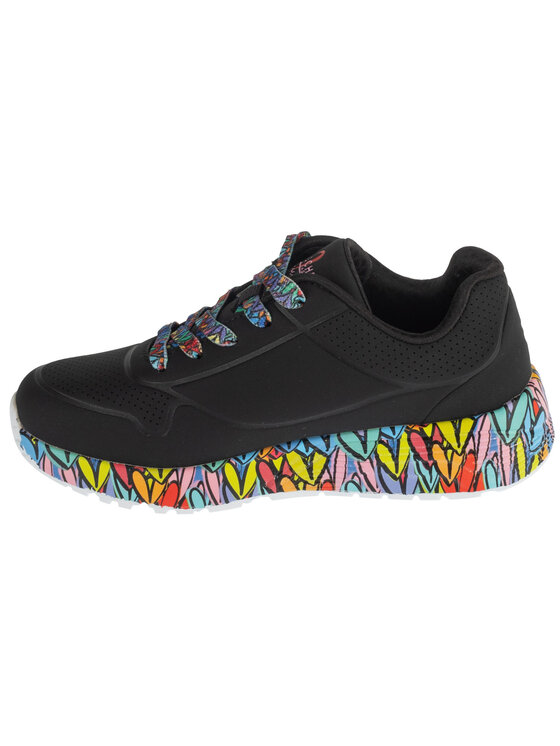 Skechers Skechers Sneakersy Uno Lite - Subtle Love Czarny
