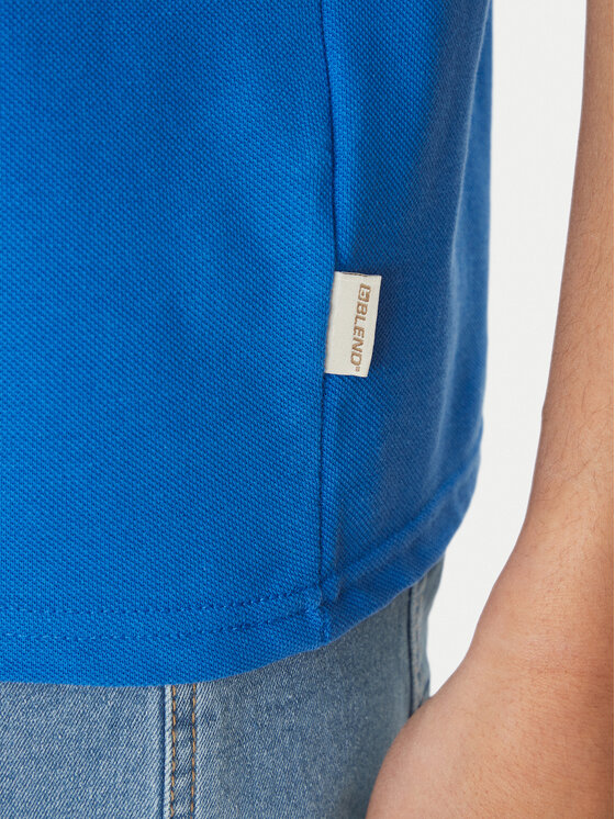 Blend Blend Polokošeľa 20717857 Modrá Regular Fit