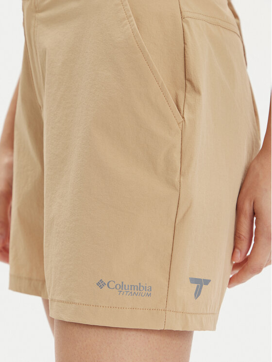 Columbia Columbia Sportovní kraťasy Summit Valley™ Short 2072494 Béžová Active Fit