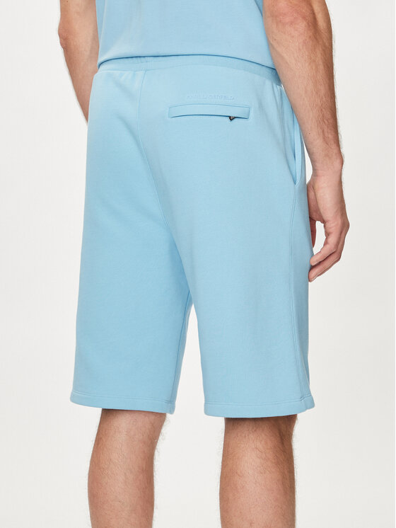 KARL LAGERFELD KARL LAGERFELD Sportovní kraťasy 705889 542900 Světle modrá Regular Fit