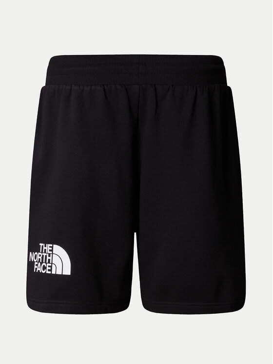The North Face The North Face Sportske kratke hlače Easy NF0A8C2S Crna Regular Fit