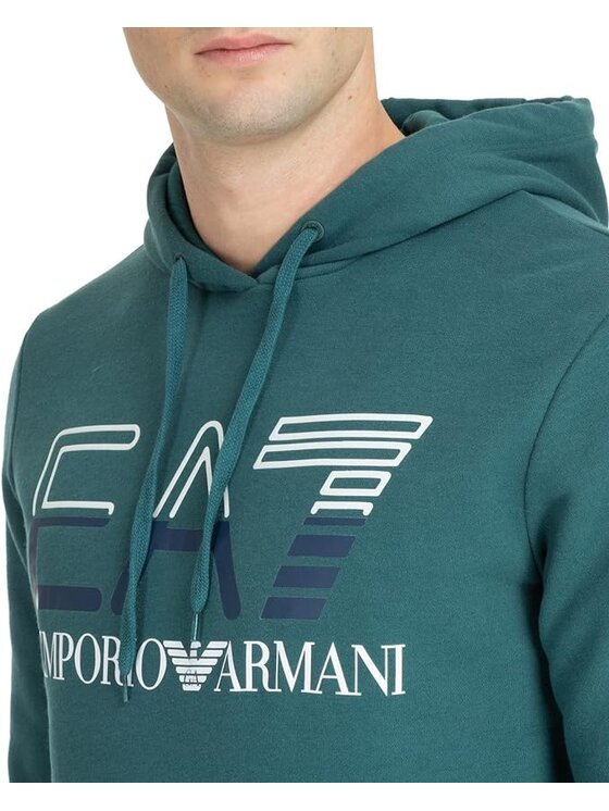 EA7 Emporio Armani EA7 Emporio Armani Mikina 3RPM13 PJLSZ 1844 Sivá Regular Fit