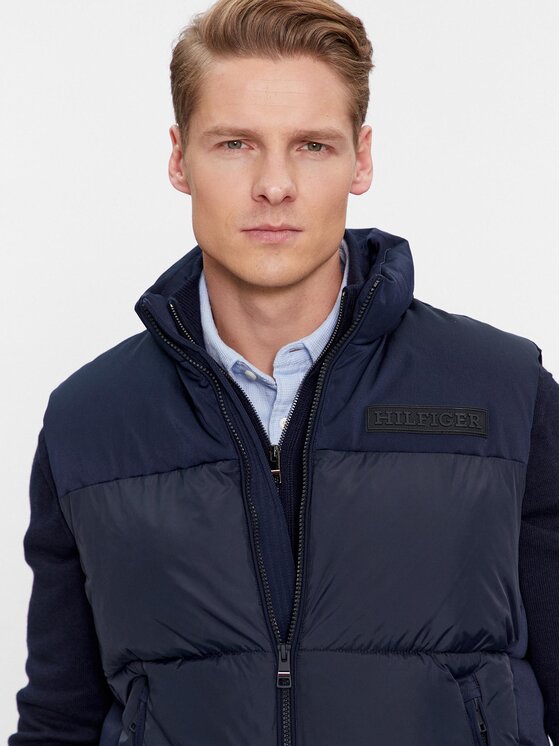 Tommy Hilfiger Tommy Hilfiger Vest New York MW0MW32769 Tumesinine Regular Fit
