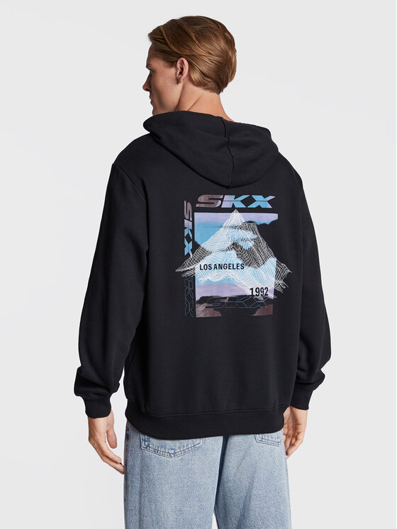 Skechers Skechers Μπλούζα SKX Vantage MHD66 Μαύρο Regular Fit