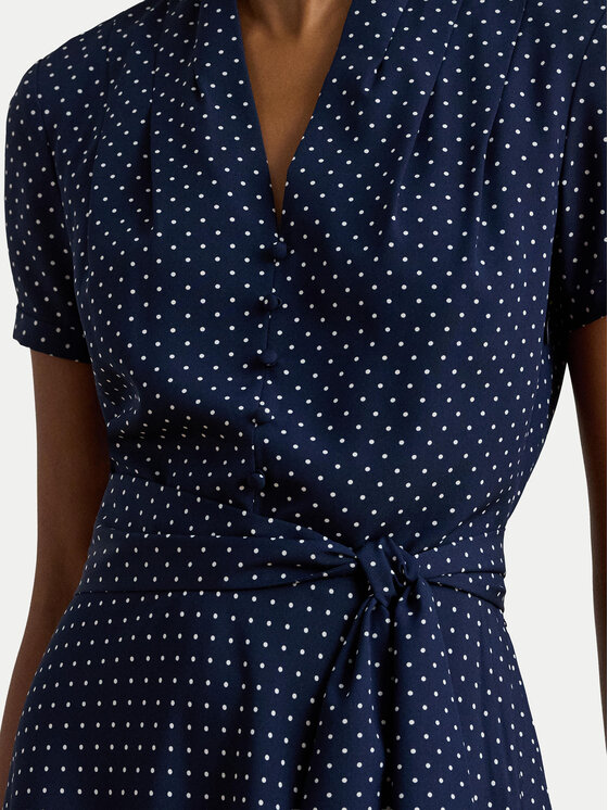 LAUREN RALPH LAUREN LAUREN RALPH LAUREN Krekla kleita 200P11525001 Tumši zils Regular Fit