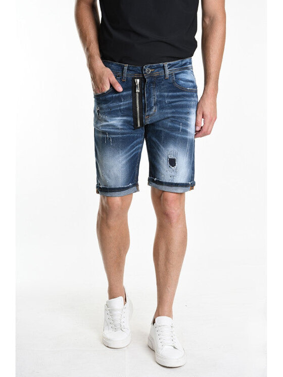 Xagon Xagon Szorty P25032UM256Z Niebieski Regular Fit