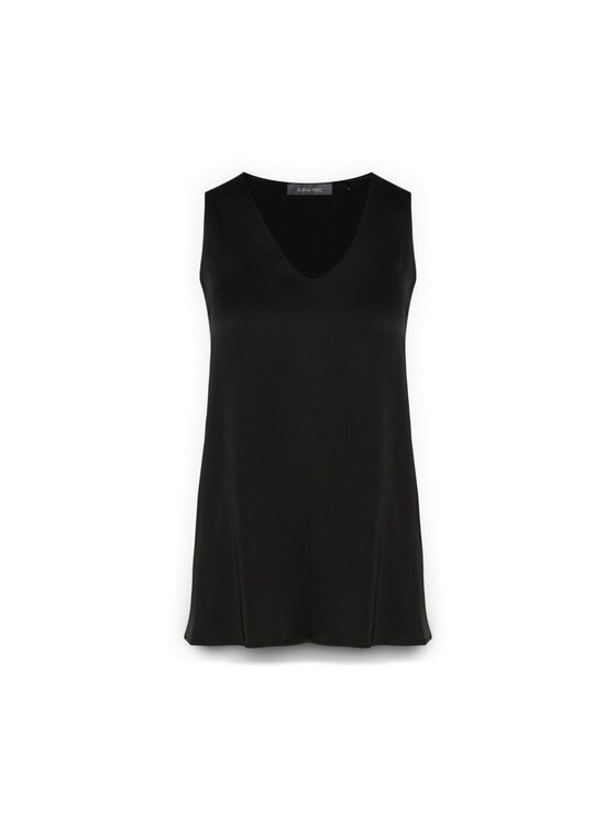 Elena Mirò Elena Mirò Camicia D112P000032N050 Nero Regular Fit