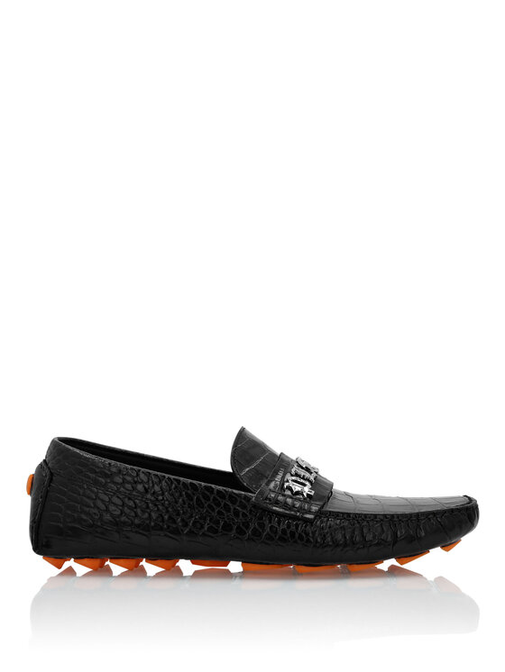 PHILIPP PLEIN PHILIPP PLEIN Mokasíny 9803 Čierna