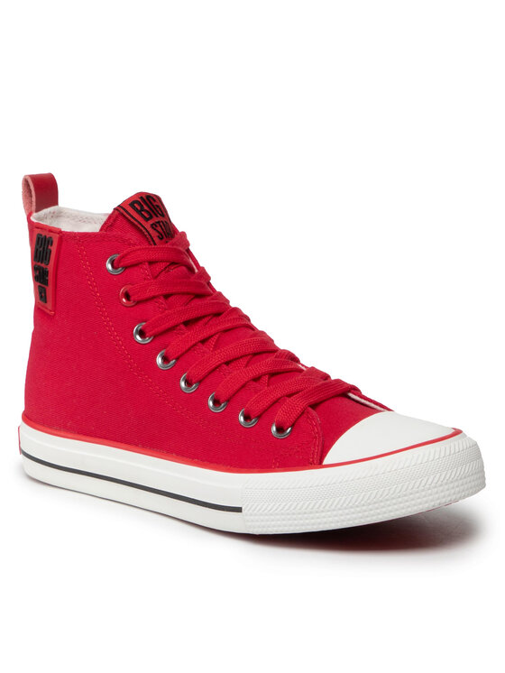 Big Star Shoes Big Star Shoes Tennised JJ274128 Punane