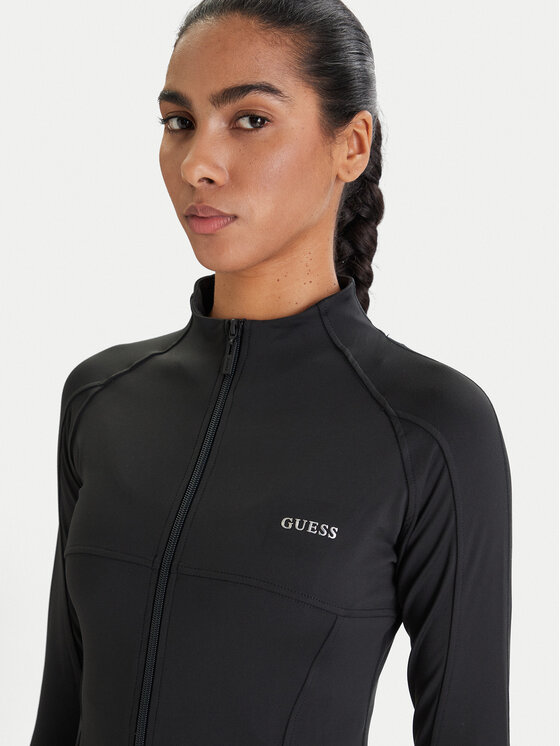 Guess Guess Mikina V6RP15 KD952 Čierna Slim Fit