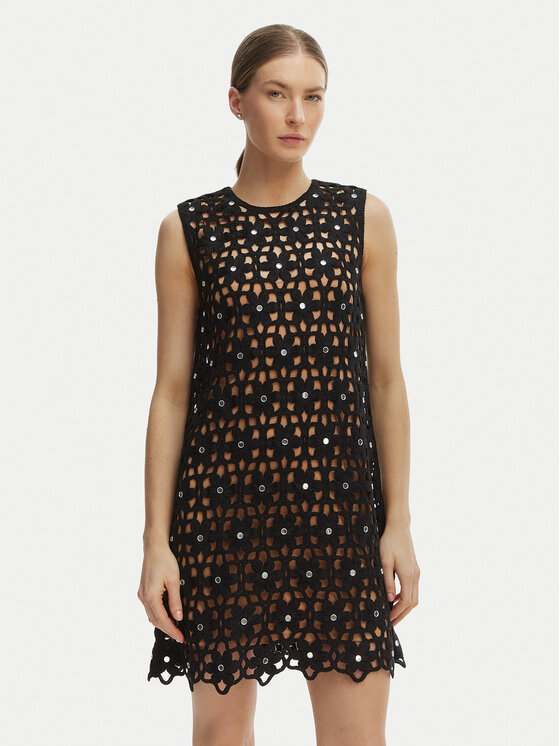 MICHAEL Michael Kors Rochie de vară MS683CWKNE Negru Slim Fit