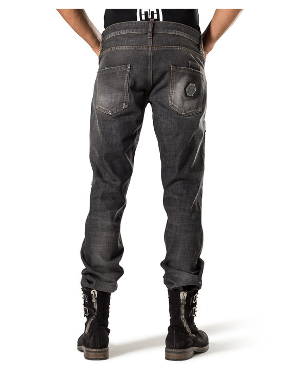 PHILIPP PLEIN PHILIPP PLEIN Jeans 30753 Nero Straight Fit