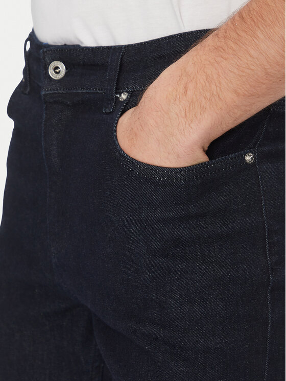 Karl Lagerfeld Jeans Karl Lagerfeld Jeans Jeans hlače A2M10123 Mornarsko modra Slim Fit