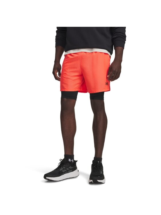 Under Armour Under Armour Szorty sportowe 6013950 Pomarańczowy Regular Fit