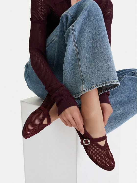 Badura Badura Ballerine MIMOSA-SLT-24067P-52 Bordeaux