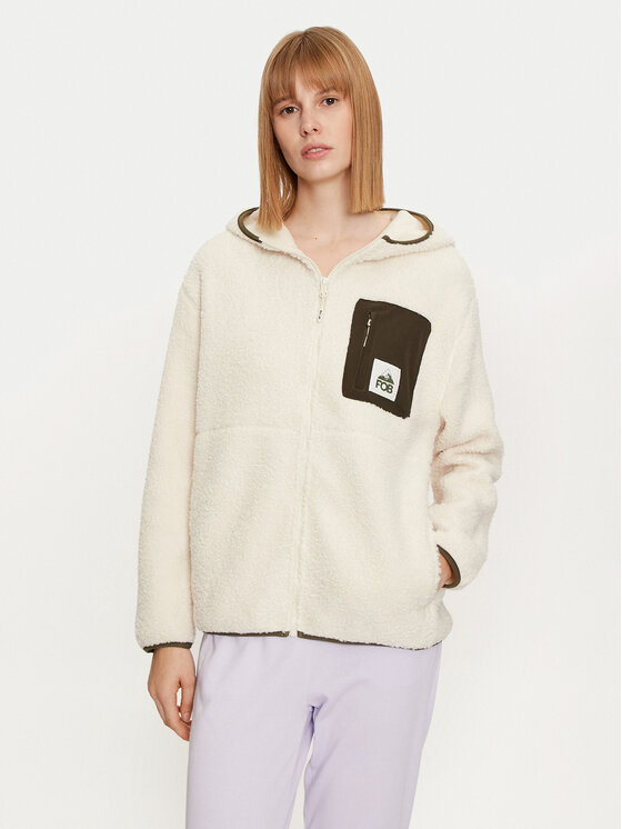 4F 4F Flis 4FWAW24TFLEF286 Écru Regular Fit