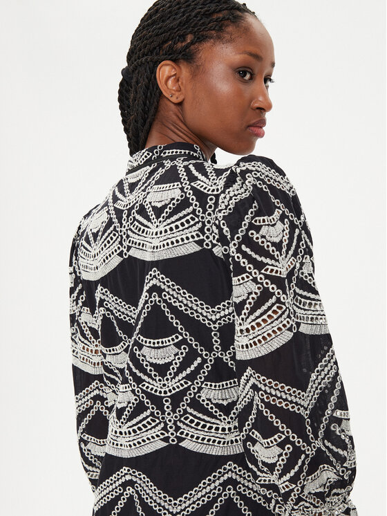 Bruuns Bazaar Bruuns Bazaar Kasdieninė suknelė Abami BBW3919 Juoda Regular Fit