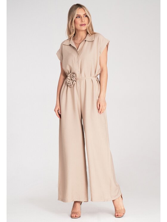 FIGL FIGL Ολόσωμη φόρμα M1177 Μπεζ Regular Fit