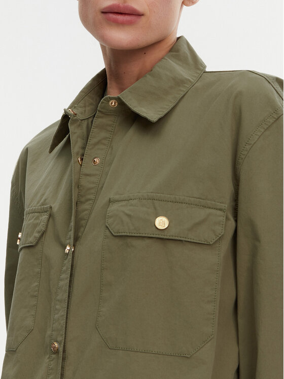 Gaudi Gaudi Camicia 511BD45026 Verde Regular Fit