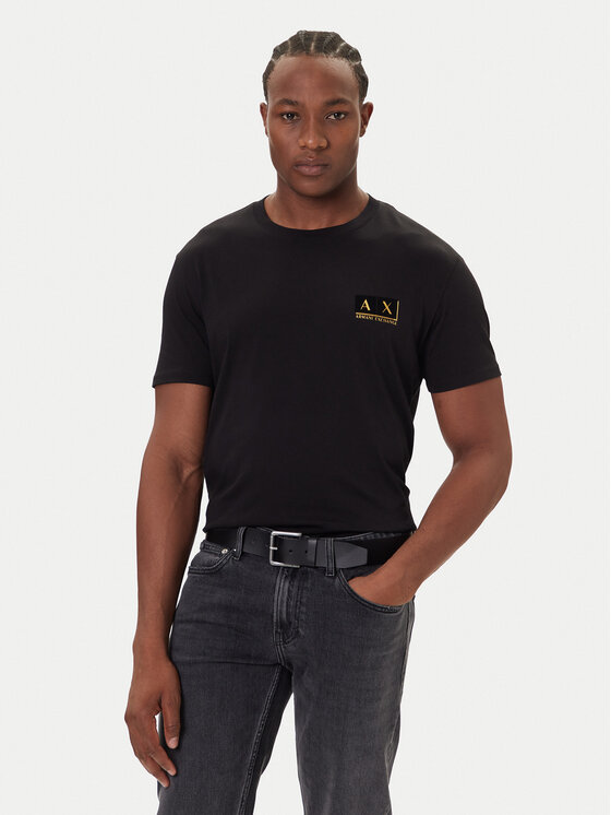 Armani Exchange Armani Exchange T-Shirt XM001911 AF10356 MC004 Czarny Regular Fit