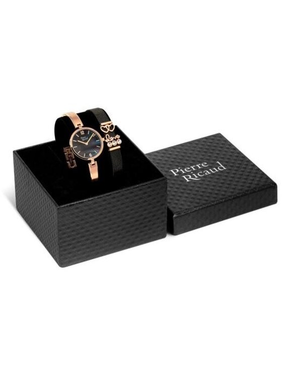 Pierre Ricaud Pierre Ricaud Hodinky P22092.915EQN150.K Růžové zlato