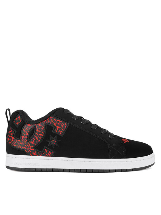 Męskie Sneakersy DC, Rozmiar 43, Czarne, COURT GRAFFIK 300529-BW5