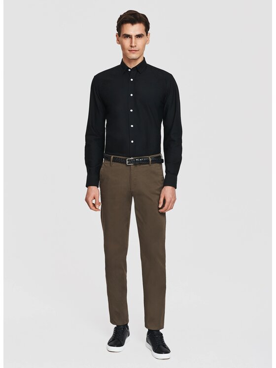 Pako Lorente Pako Lorente Koszula P26SN-1X-020 Czarny Slim Fit