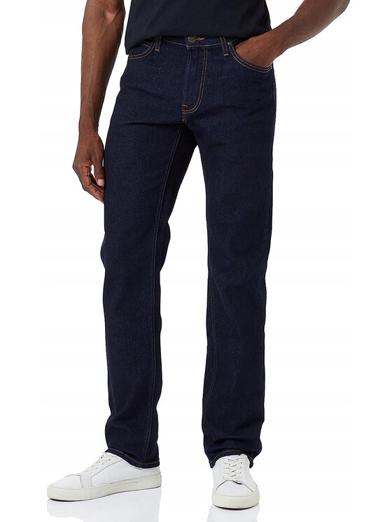Lee Lee Jeansy Daren Zip Fly Niebieski Regular Fit