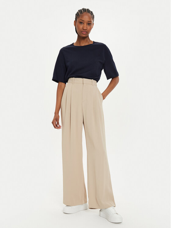Gap Pantaloni di tessuto 855968 04 Cachi Straight Fit