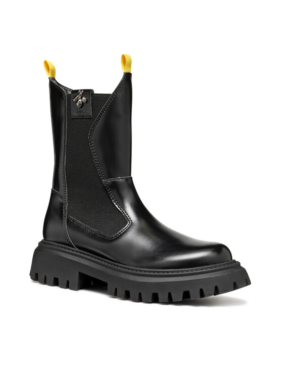 Geox Geox Μπότες J Maquinnens Girl J46M6A 0CNNH C9999 M Μαύρο