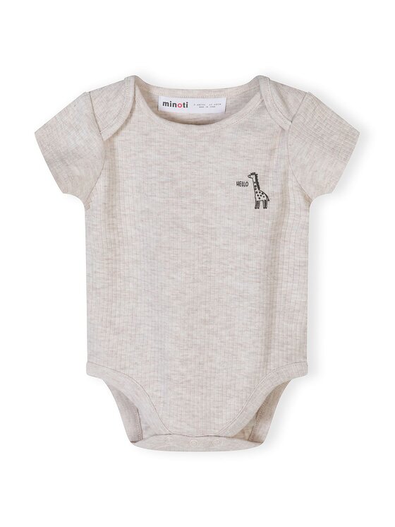 minoti minoti Body NOSBABYRIB4 Beżowy Regular Fit