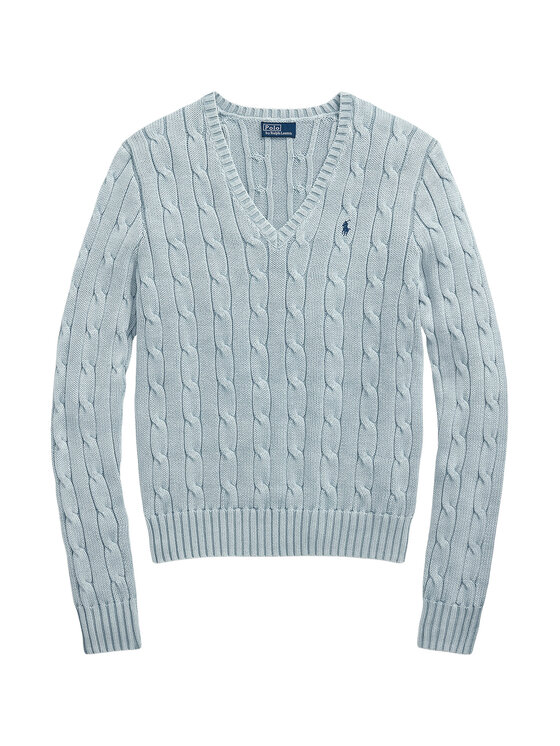 Polo Ralph Lauren Polo Ralph Lauren Džemper 211935305006 Svijetloplava Slim Fit