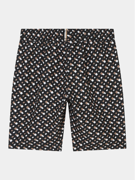BOSS Boss Plavecké šortky J51019 D Čierna Regular Fit
