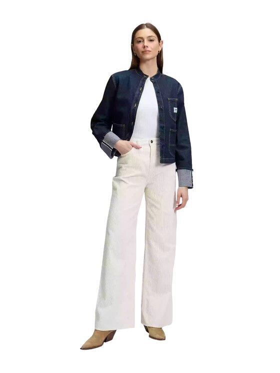 Lee Lee Jeansy 112387560 Beżowy Bootcut Fit