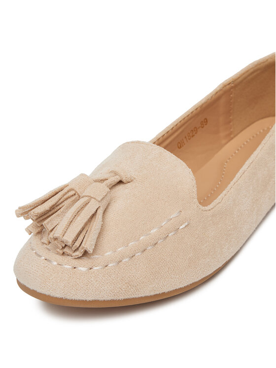 DeeZee DeeZee Chunky loafers QH1829-89 Beige