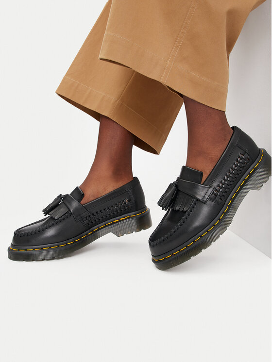 Dr. Martens Dr. Martens Loafersy Adrian Woven 31621001 Černá