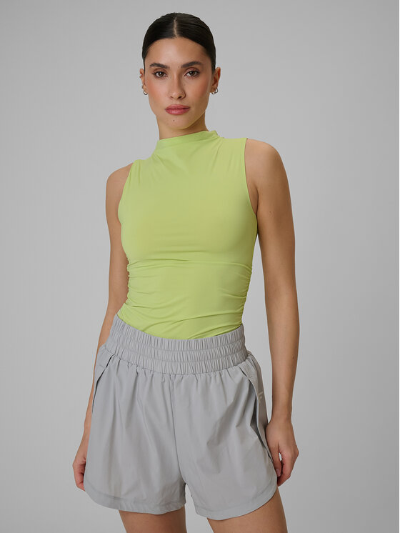 4F 4F Koszulka techniczna ATHLETIC ALLURE Zielony jasny Slim Fit