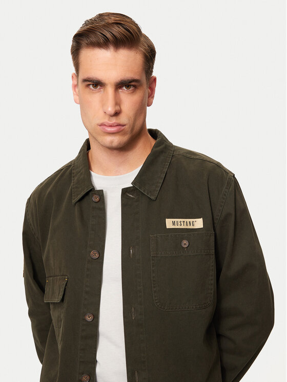 Mustang Mustang Camicia Dayton 1015623 Marrone Regular Fit