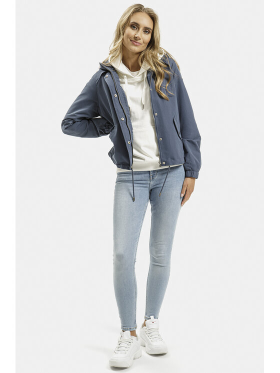 Cross Jeans Cross Jeans Kurtka przejściowa 81274-005 Niebieski Regular Fit