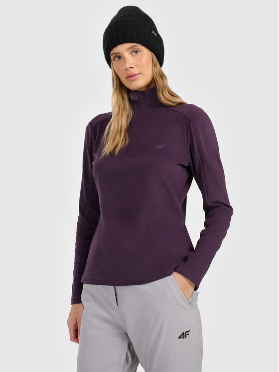 4F 4F Bielizna termoaktywna górna SKI UNDERWEAR Fioletowy