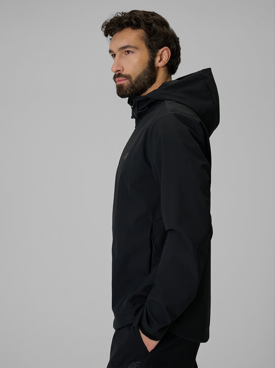 4F 4F Kurtka przejściowa EVERYDAY ACTIVE Czarny Regular Fit